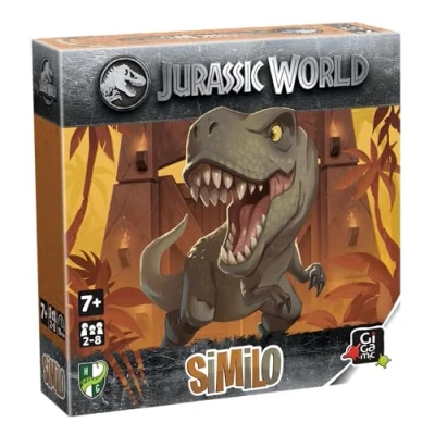 Imagen de GIGAMIC SIMILO Jurassic World Juego de deducción cooperativo para Toda la Familia 2 a 8 Jugadores Partir 7 años