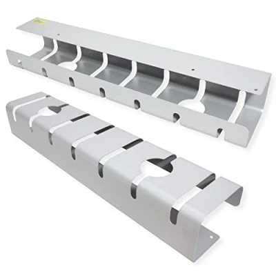 Imagen de ROLINE 17.03.1302 canaleta para Cable (Bandeja portacables recta, Aluminio, Plata, 110 mm, 80 53 mm)