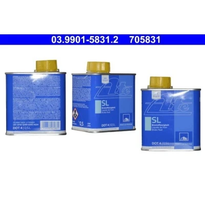 Imagen de ATE DOT 4 03.9901 5831.2 Líquido de Frenos 0,5
