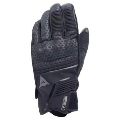 Imagen de Dainese Tempest 2 D Dry® Short Gloves, Guantes de Invierno para Moto, Touring, Impermeables, Pantalla Táctil, Hombre, Negro, XL
