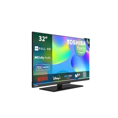 Imagen de Toshiba 32LF3F63DAE Smart Fire TV 32 Pulgadas (Full HD 1920 x 1080, HDR10, Control de Voz Alexa, Bluetooth, Airplay)