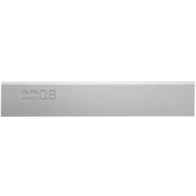 Imagen de OLFA BS08 6B Pack de 6 cuchillas para rascadores 100x18x0,8 mm plateadas