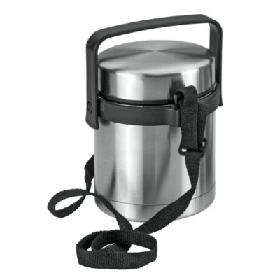 Imagen de Metaltex Campus Fiambrera termo de acero inoxidable, 1 Litro