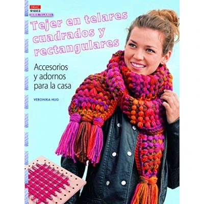 Imagen de Crea CON Patrones. Tejer En Telares Cuadrados Y Rectangulares Serie Nº 2 (CREA PATRONES TELARES)