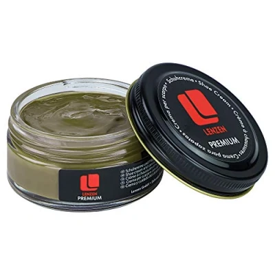 Imagen de Lenzen Crema para Zapatos de Piel I Betún (Oliva)