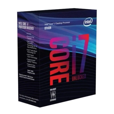 Imagen de Intel Core i7 8700K Procesador ( 8ª generación de procesadores i7, 3.7 GHz, 12MB Smart Cache, PC, 14 nm, 8 GT/s) (Reacondicionado)