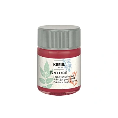 Imagen de Kreul Pomegranate in 50 ml Glass, Water Based Paint, Made from Sustainable, Natural raw Materials, Creamy, Quick Drying and Non Fading, for numerous Surfaces