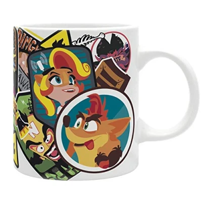 Imagen de ABYSTYLE Crash BANDICOOT Taza 320 ml Adhesivo subli