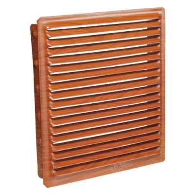 Imagen de WOLFPACK LINEA PROFESIONAL Rejilla Ventilación Empotrar 17x17 cm. Aluminio Marron
