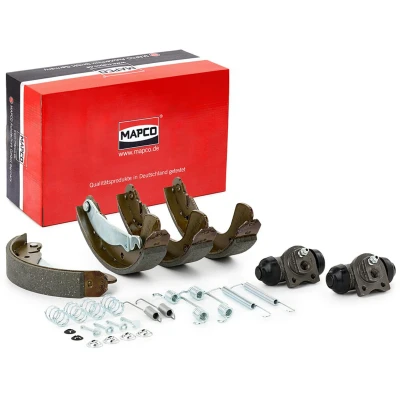 Imagen de MAPCO 9730 Zapatas de freno Eje trasero 200 29 con cilindro rueda, accesorios Kit OPEL: Corsa C Hatchback, Astra F Berlina