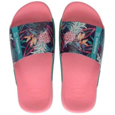 Imagen de Havaianas Slide Print, Slides, para Unisex adulto, Porcelana Rosa, 33/34 EU
