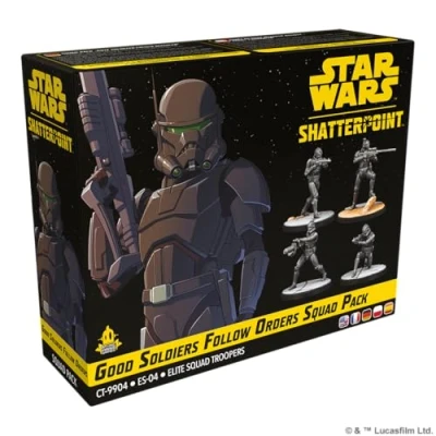 Imagen de Atomic Mass Games Star Wars Shatterpoint: Good Soldiers Follow Orders Expansión de Miniaturas A Partir 14 Años para 2 Jugadores 90 Minutos por Partida Multilenguaje (Incluye Español)