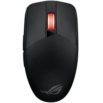 Imagen de ASUS ROG Strix Impact III Wireless, Ratón Gaming inalámbrico, 57 G, Sensor 36K dpi, Bluetooth y 2,4 GHz RF, SpeedNova, hasta 618 Horas de autonomía, interruptores reemplazables, Omni, Negro