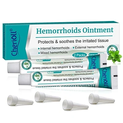 Imagen de Pomada para las Hemorroides, Crema Tratamiento Hemor roidesNatural 20g (Tubo Asistente 4Pcs)