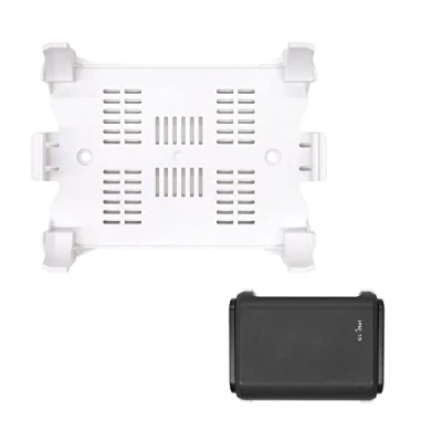 Imagen de GL.iNet WiFi Router Holder Wall Mount with Screws, Compatible GL A1300 (Slate Plus), SFT1200 (Opal), MT1300 (Beryl) Router, Networking Device Bracket, Easy to Install (White)…
