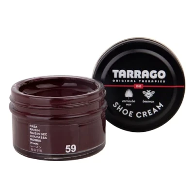 Imagen de Tarrago Shoe Cream 50 ml Crema para Zapatos, Bolsos y Accesorios de Cuero Sintético (Pasa 59)
