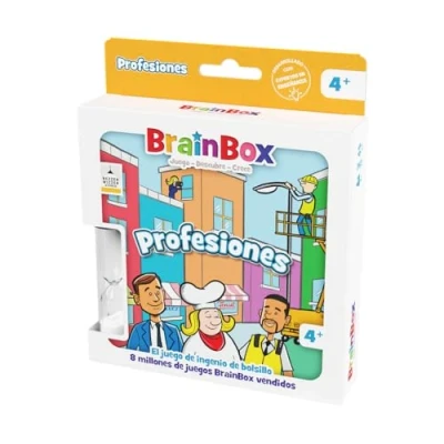 Imagen de Beezerwizzer Studio BrainBox Pocket Profesiones Juego de Cartas A Partir 4 Años 1 Jugador 10 Minutos por Partida Español