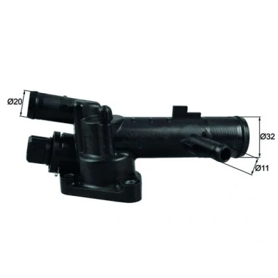 Imagen de MAHLE ORIGINAL TI 215 83 Termostato, refrigerante con junta RENAULT: CLIO 2, Kangoo I Express, 3, DACIA: Logan MCV, Duster SUV, Sandero