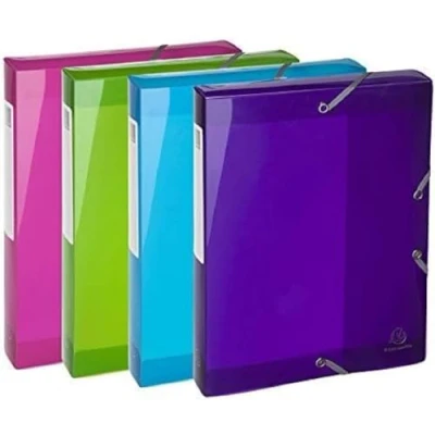 Imagen de Exacompta 59780E Carpeta (Conventional file folder, Polipropileno (PP), Multicolor, A4, 250 mm, 330 mm)