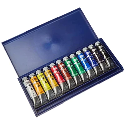 Imagen de Maimeri Tempera Fine Estuche Plástico Colores Surtidos 12X20Ml