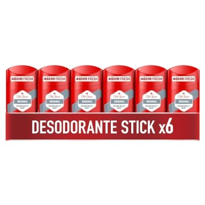 Imagen de Old Spice Captain Desodorante En Barra Para Hombres 50 ml x 6