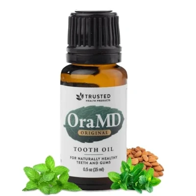 Imagen de OraMD Original Single Bottle Fluoride Free Liquid 3 in 1 Natural Toothpaste, Mouthwash &amp; Breath Freshener by