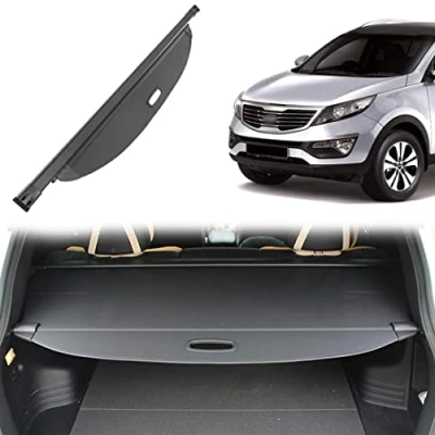 Imagen de WangSiwe Coche Retráctil Maletero Trasero Estante Cortina para Kia Niro 2017 2023 Carga Seguridad Cubierta Equipaje Privacidad Cargo Partición