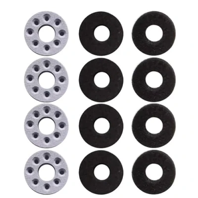 Imagen de 12 piezas Anillos de precisión para FPS5 Gaming Controller, Aim Assist Target Motion Control Precision Rings Compatible Switch Pro PS4 PS5 XBox One Controller