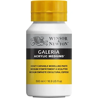 Imagen de Winsor &amp; Newton Galeria Aditivo para Pintura acrílica Pasta modelar Espeso (Medium de empaste Espeso) Frasco 500ml