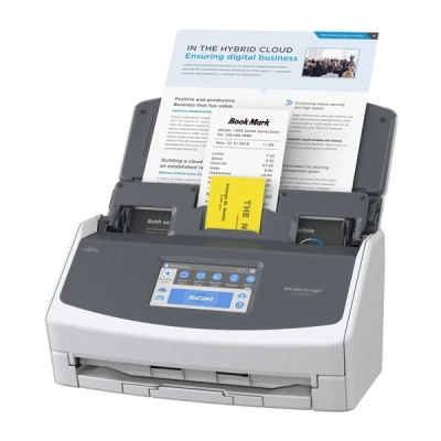 Imagen de ScanSnap iX1600 Blanco Escáner de Documentos Oficina ADF Scanner, Doble Cara, WiFi, Pantalla táctil ADF, USB 3.2