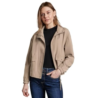 Imagen de Street One A212367 Chaqueta Corta con Cuello Alto, Color Beige, 42 Mujeres