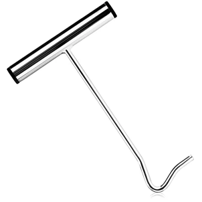 Imagen de com four® 1x Extractor de Clavijas Acero Inoxidable Ganchos Accesorios Carpa para Acampar y al Aire Libre (Acero 1 Pieza)