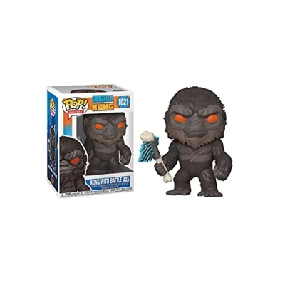 Imagen de Funko Pop! Movies: Godzilla Vs King Kong with Battle Axe Figura de Vinilo Coleccionable Idea Regalo Mercancia Oficial Juguetes para Niños y Adultos