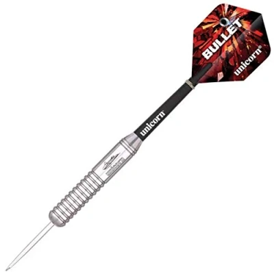 Imagen de Unicorn Bullet Stainless Steel Gary Anderson Dardos, Hombre, Negro, 21 g