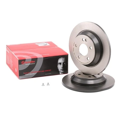 Imagen de BREMBO COATED DISC LINE 08.C065.11 Disco de freno 300 12 5 macizo revestido altamente carbonizado con tornillos MERCEDES BENZ: Vito Furgón norauto,