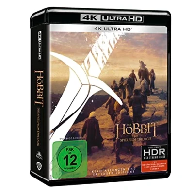 Imagen de Trilogía El Hobbit versión cinematográfica + extendida 4k Ultra HD [Blu ray]