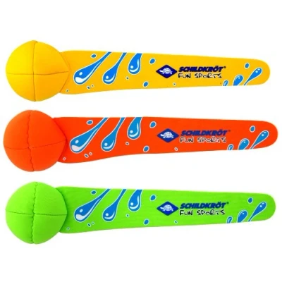 Imagen de Schildkröt Funsports Bolas de Buceo Neopreno, 3 Pelotas con Cola, Relleno Arena, Amarillo/Naranja/Verde, 970210