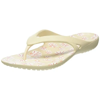 Imagen de Crocs Kadee Ii Flip W, Chanclas Mujer, Winter White Multi, 34/35 EU