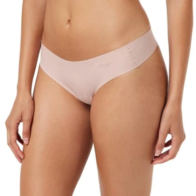 Imagen de sloggi Women&#039;s Zero Modal 2.0 Hipstring Briefs, Cameo Brown, S