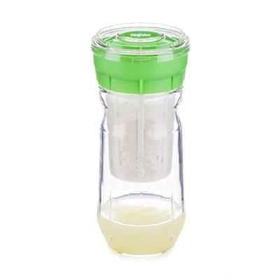 Imagen de KEFIRKO Cheese Maker El Set Ideal para Preparar Queso de Kéfir en Casa Pack Cheesemaker + Librito Recetas Descargable PDF 848 ml BPA Free Verde