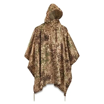 Imagen de Mil Tec Poncho 10630055 Poncho, Camuflaje, Talla única para Hombre