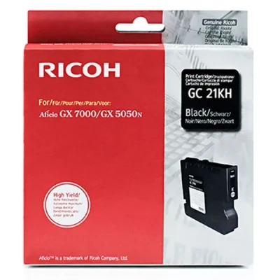 Imagen de Aficio GX3050N Ricoh GC 21KH cartucho de tinta negro XL (original)