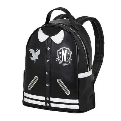 Imagen de Karactermania Wednesday Varsity Casual Mochila, Mujer, Talla: One Size, Black