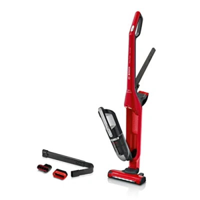 Imagen de Aspirador escoba Bosch BBH3ZOO28, 25,2 V, 0.4 l, Autonomía 55 min, Sin Cable, Rojo