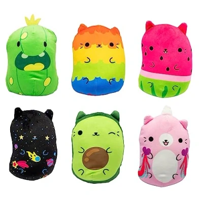 Imagen de Joy Toy Cats vs Pickles Peluche Supersuave Relleno de Gorros (16,5 x 13 22 cm)