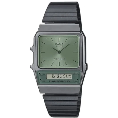 Imagen de Casio Unisex Reloj digital, Talla: One Size, Gunmetal/green