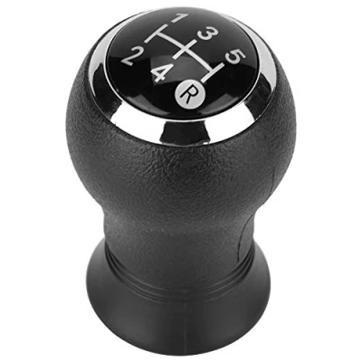 Imagen de Reminnbor Cabezal de perilla cambio marchas Modificación del automóvil 5 velocidades para Yaris 2005 2010(Común)