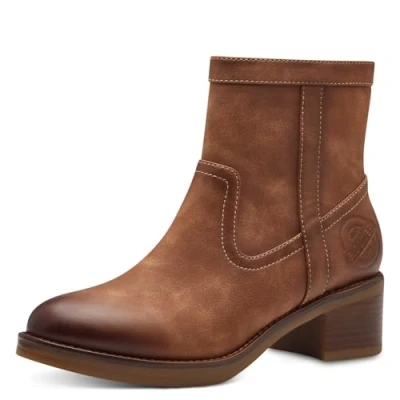 Imagen de s.Oliver Stiefelette Botines bajos, Mujer, Talla: 38, Cognac Zapatos