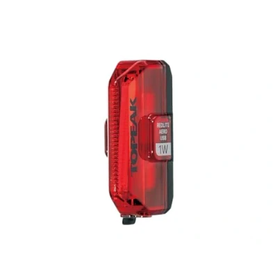 Imagen de Topeak REDLITE Aero USB 1W Luz de Seguridad Ciclismo, Adultos Unisex, Multicolor (Multicolor), Talla Única