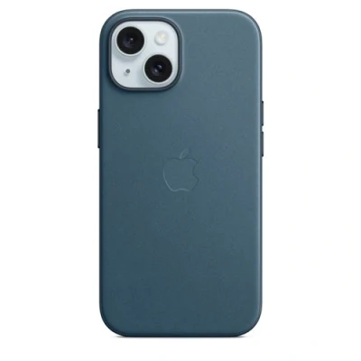 Imagen de Apple MagSafe Textiel Back Cover Azul iPhone 15